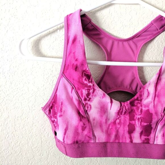 Marika Pink Tie Dye Sports Bra Size Small - Picture 2 of 5